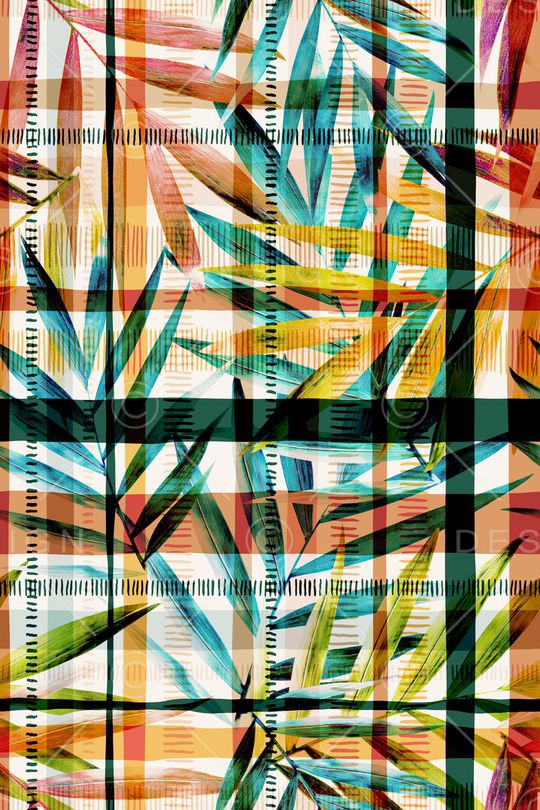 格子印花华亿平台图片