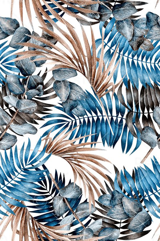 绿植树叶印花华亿平台图片