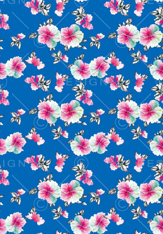 动物花卉印花华亿平台图片