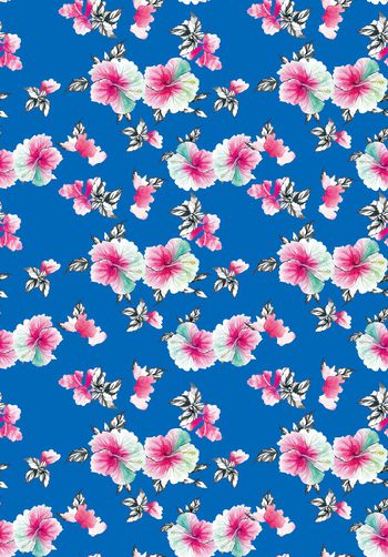 动物花卉印花华亿平台图片