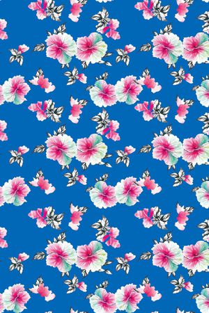 动物花卉印花华亿平台图片