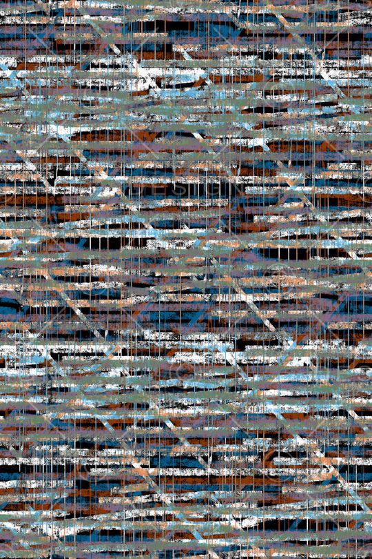 抽象男装印花华亿平台图片