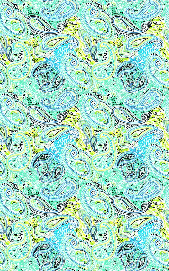 佩斯利印花华亿平台图片