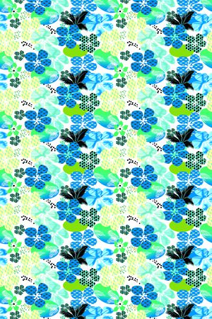 格子印花华亿平台图片