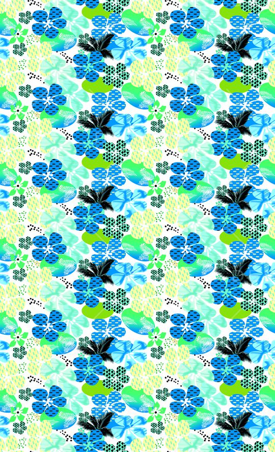 格子印花华亿平台图片