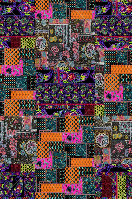 几何印花华亿平台图片