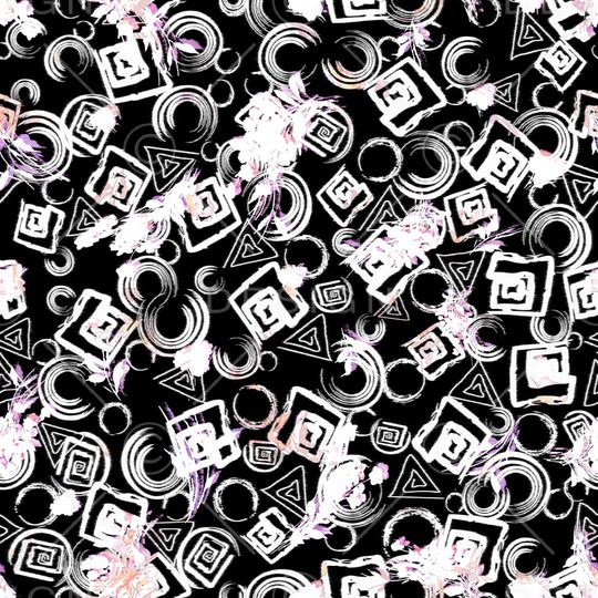 几何印花华亿平台图片