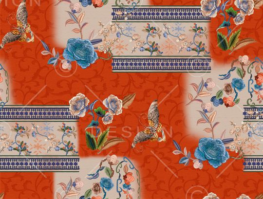 香云纱印花华亿平台图片