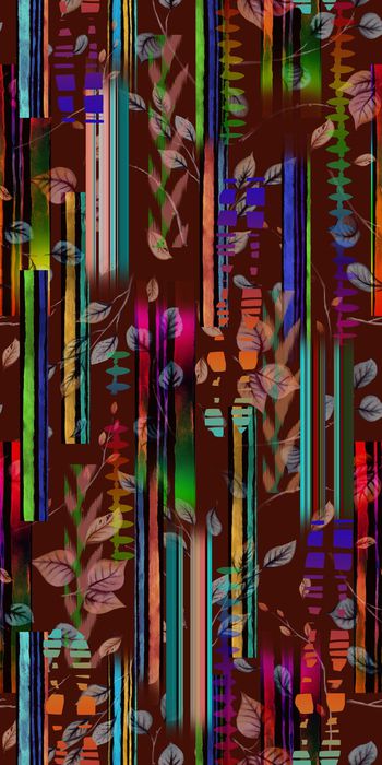 几何印花华亿平台图片