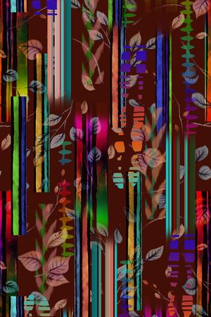 几何印花华亿平台图片