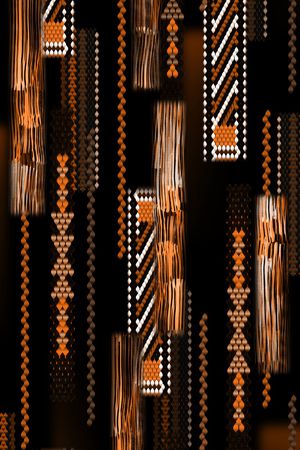 几何印花华亿平台图片