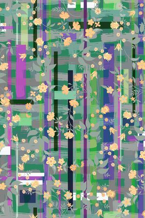 绿植树叶印花华亿平台图片