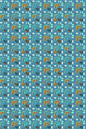 几何印花华亿平台图片