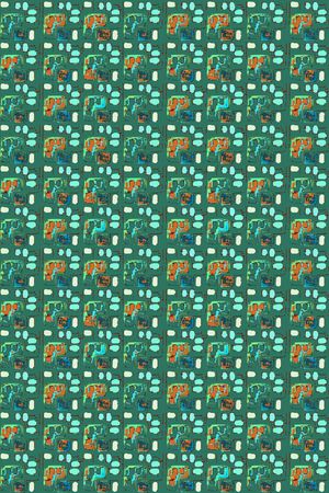 几何印花华亿平台图片