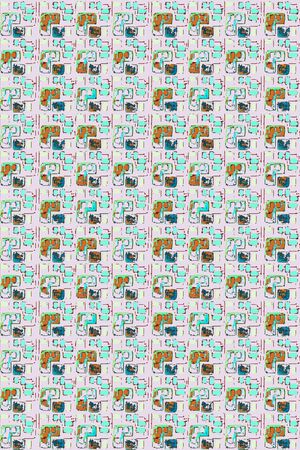 几何印花华亿平台图片