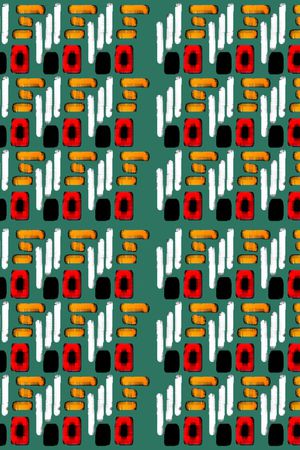 几何印花华亿平台图片