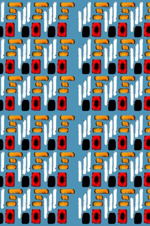 几何印花华亿平台图片