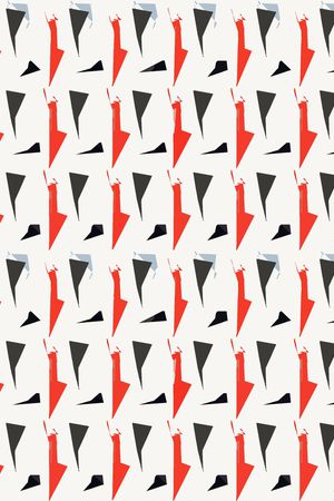 几何印花华亿平台图片