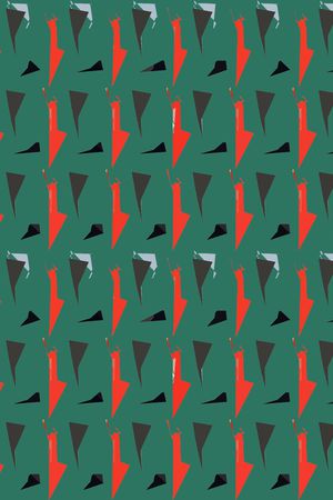 几何印花华亿平台图片