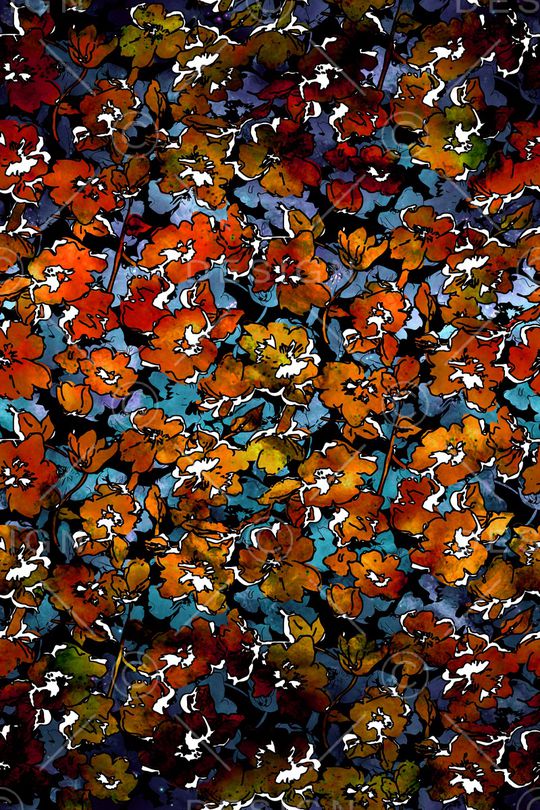 扎染华亿平台印花华亿平台图片