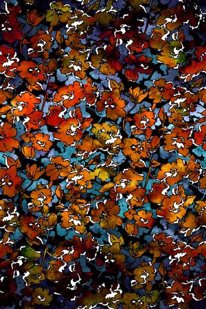 扎染华亿平台印花华亿平台图片