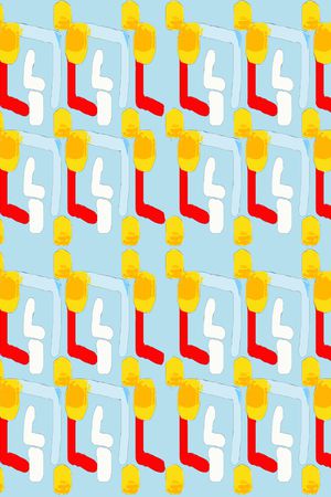 几何印花华亿平台图片