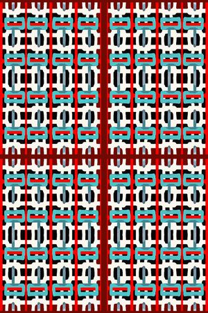 几何印花华亿平台图片