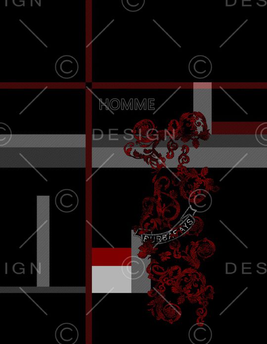 格子印花华亿平台图片