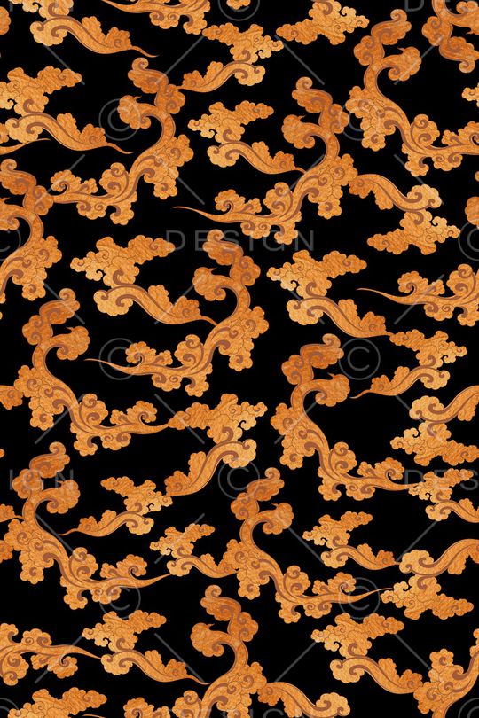 中国风印花华亿平台图片