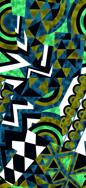 几何印花华亿平台图片