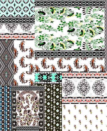 几何印花华亿平台图片