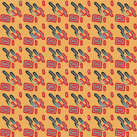 几何印花华亿平台图片