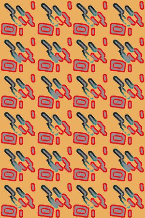 几何印花华亿平台图片