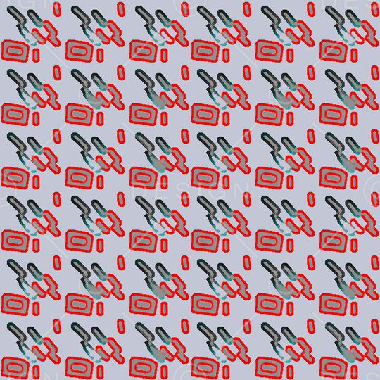 几何印花华亿平台图片