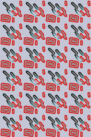 几何印花华亿平台图片