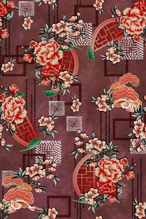 女装印花华亿平台图片