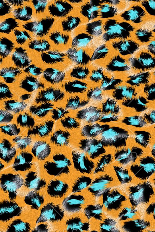 豹纹印花华亿平台图片