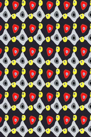 几何印花华亿平台图片