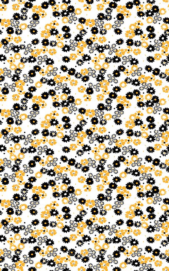 清爽底花卉印花华亿平台图片