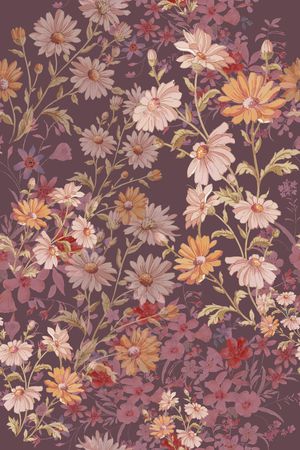 复古印花华亿平台图片