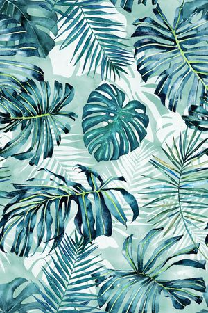 绿植树叶印花华亿平台图片