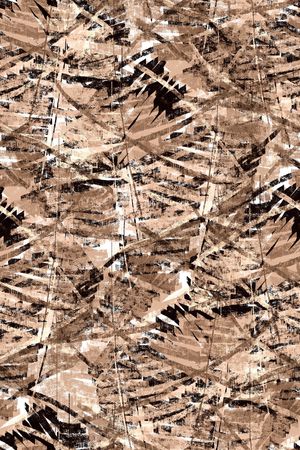 抽象男装印花华亿平台图片