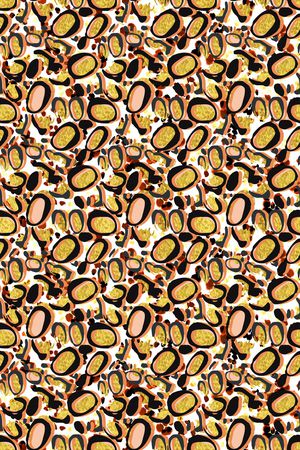 豹纹印花华亿平台图片