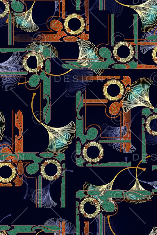 连衣裙印花华亿平台图片