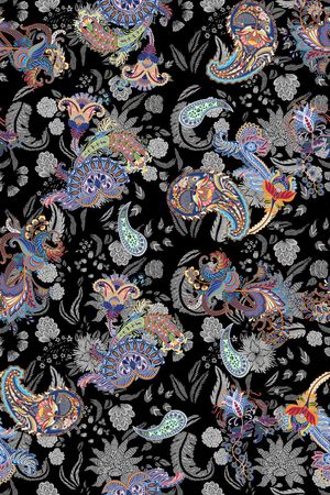 民族风印花华亿平台图片