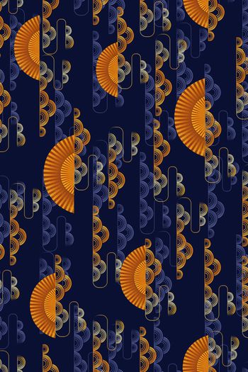 连衣裙印花华亿平台图片