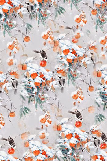 连衣裙印花华亿平台图片