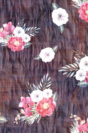 绿植树叶印花华亿平台图片