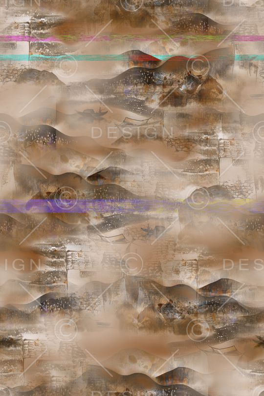 旗袍印花华亿平台图片