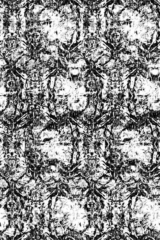 黑白华亿平台印花华亿平台图片